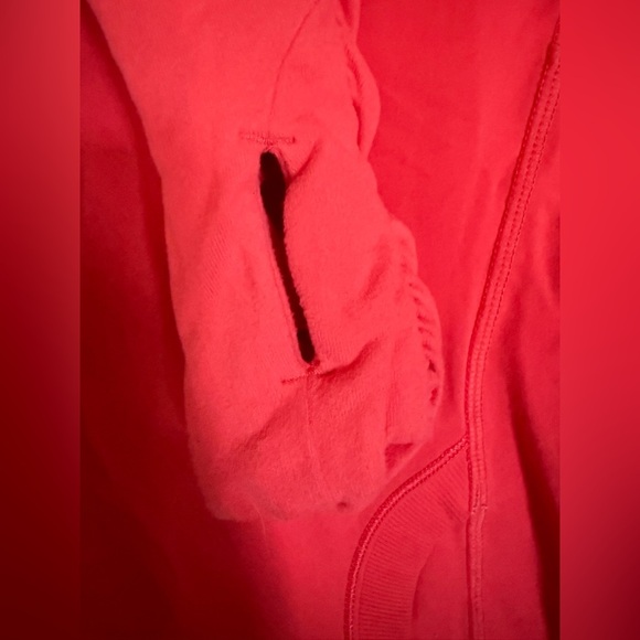 Lululemon Ambition Pullover - Bright Pink Orange - Picture 5 of 6